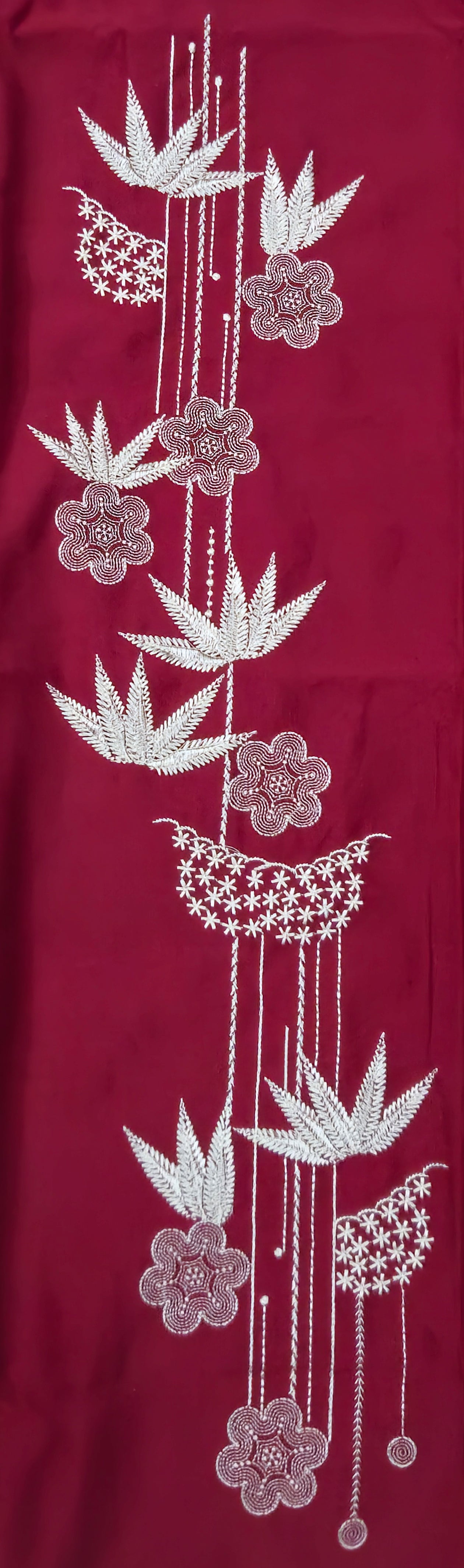 Cotton Embroidery Long Top