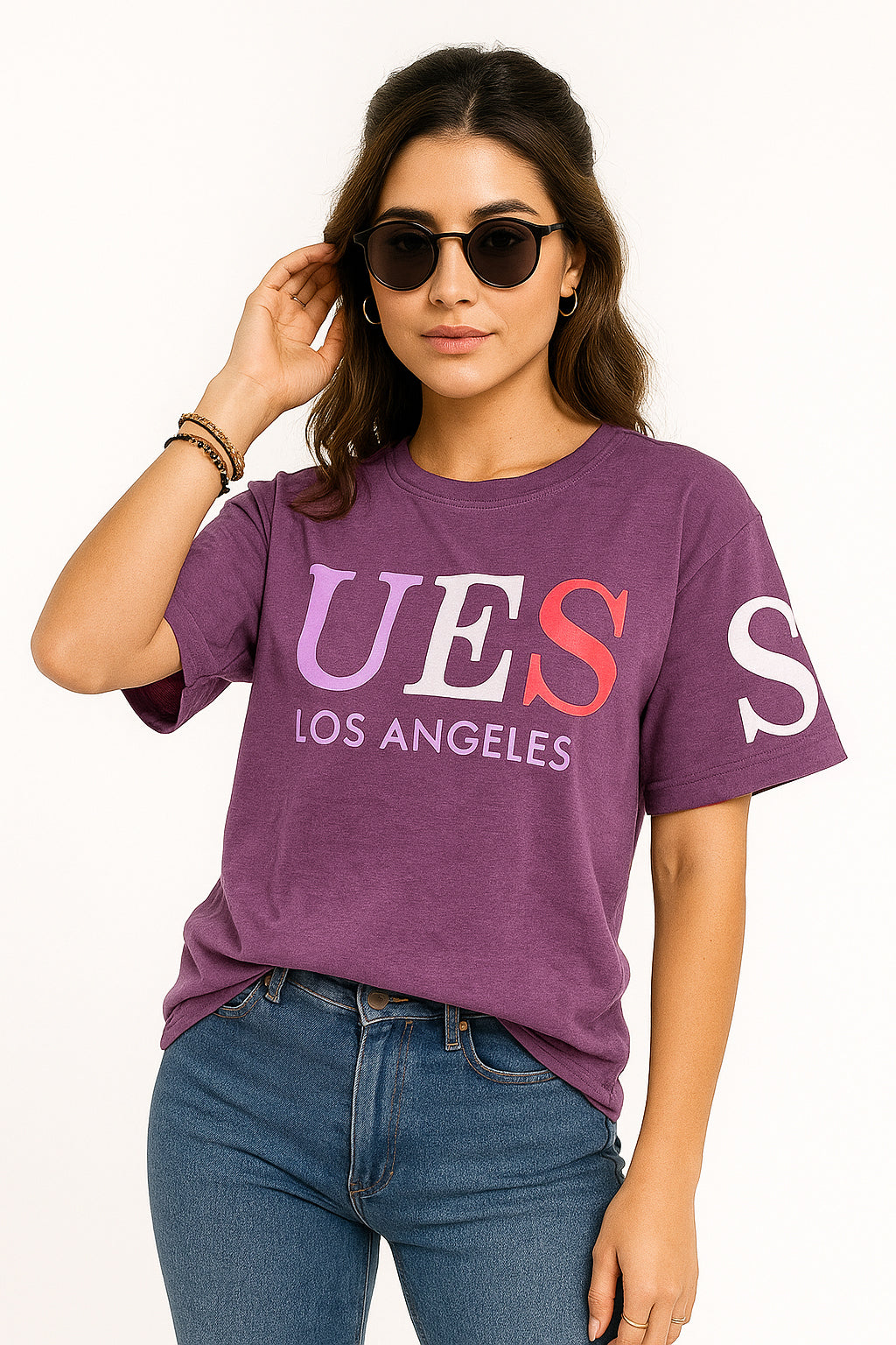 Ladies Five-Sleeve T-Shirt