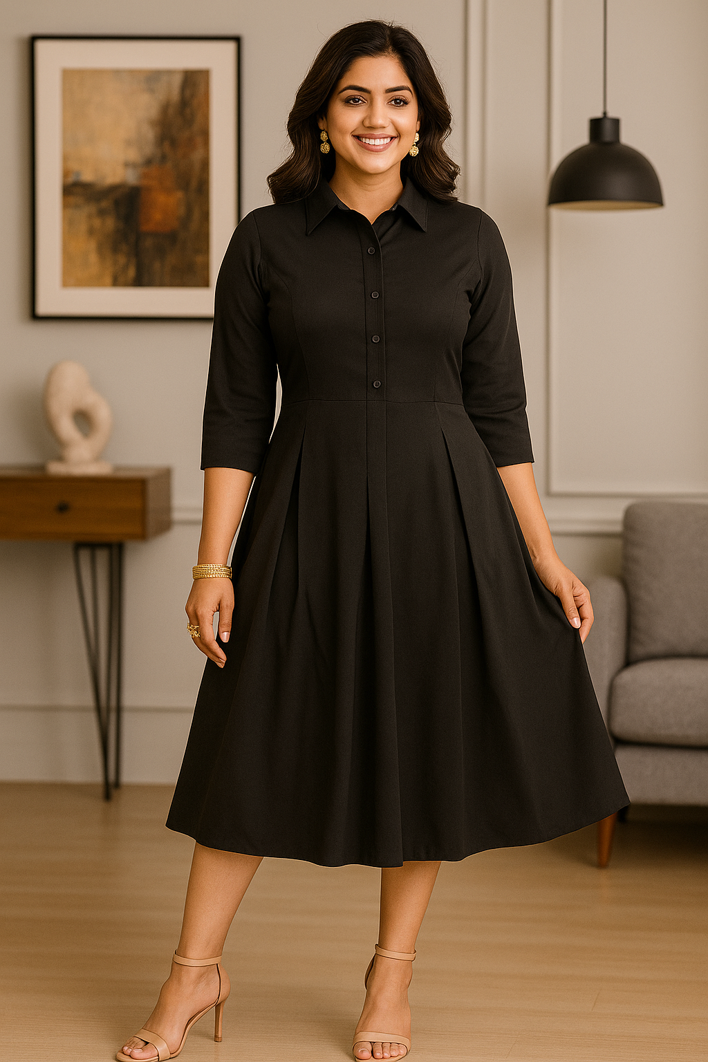 Women's Solid Long Top