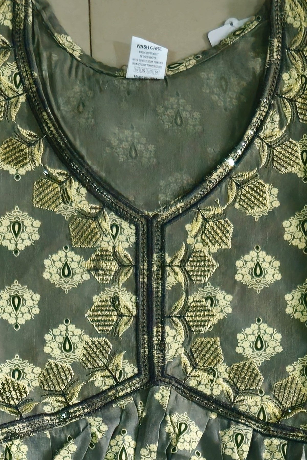 Aliyacut Cotton Kurti with Three-Fourth Sleeves