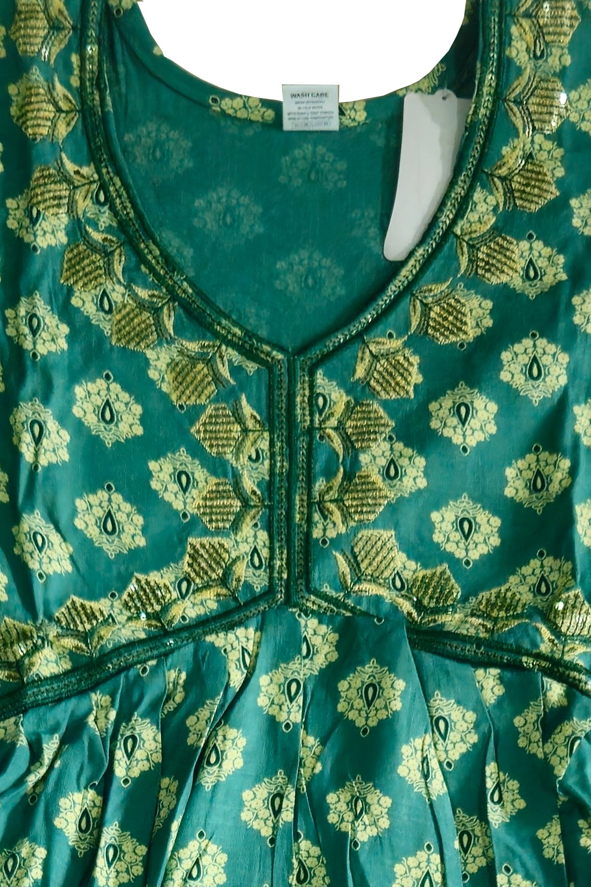 Aliyacut Cotton Kurti with Three-Fourth Sleeves