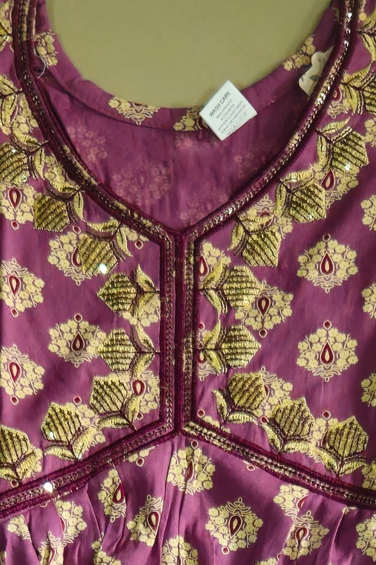 Aliyacut Cotton Kurti with Three-Fourth Sleeves