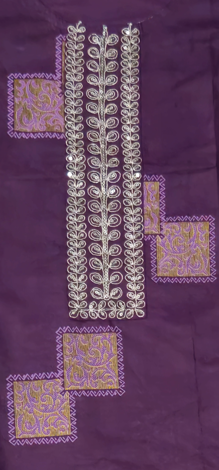 Long Top with Printed Design