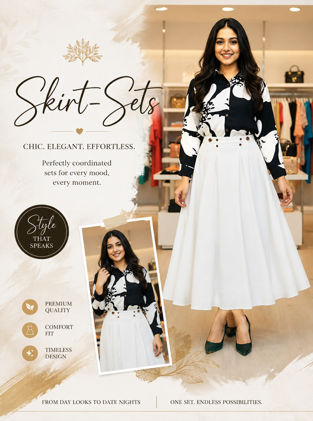 SKIRT SET