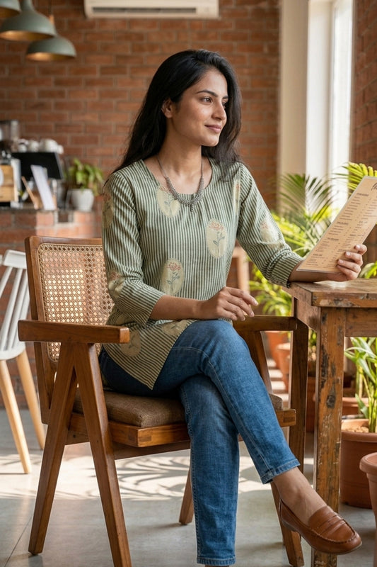 Cotton Short Kurti