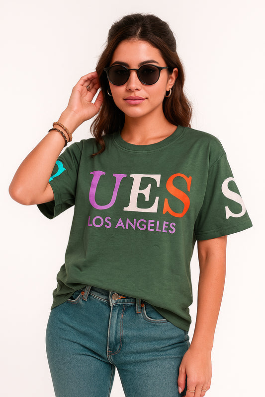 Ladies Five-Sleeve T-Shirt