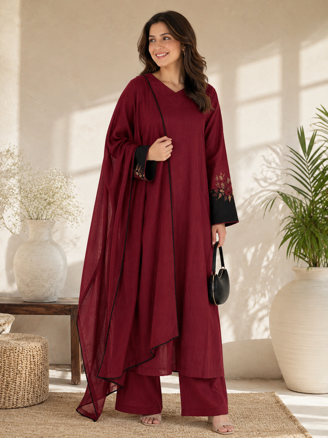 Vichithra Silk Salwar Suit