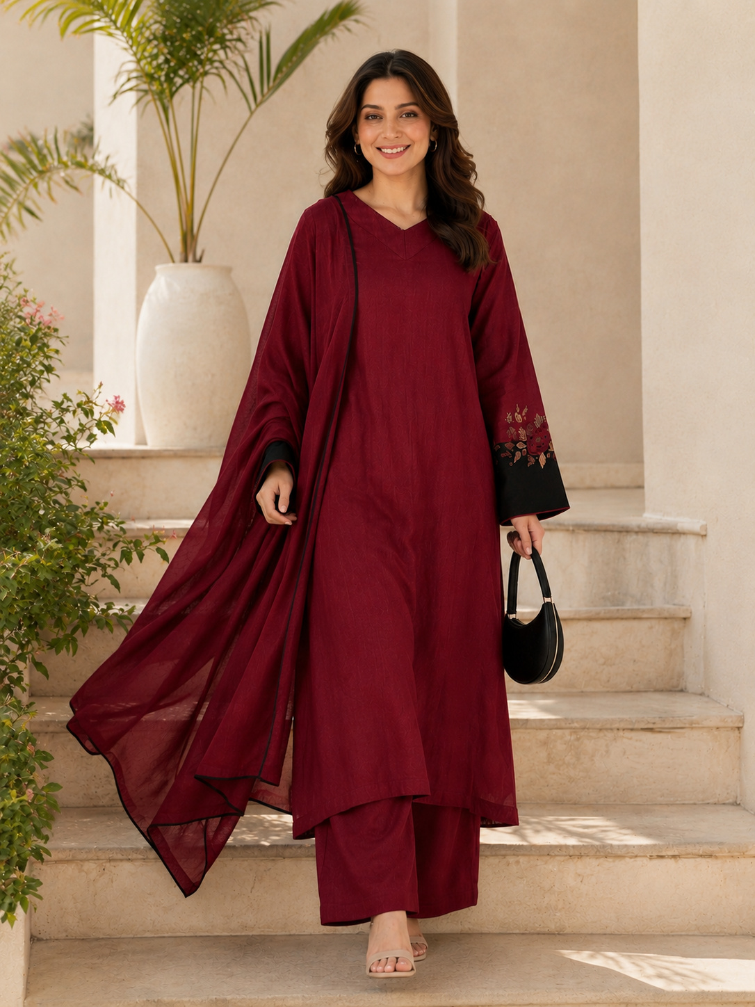 Vichithra Silk Salwar Suit