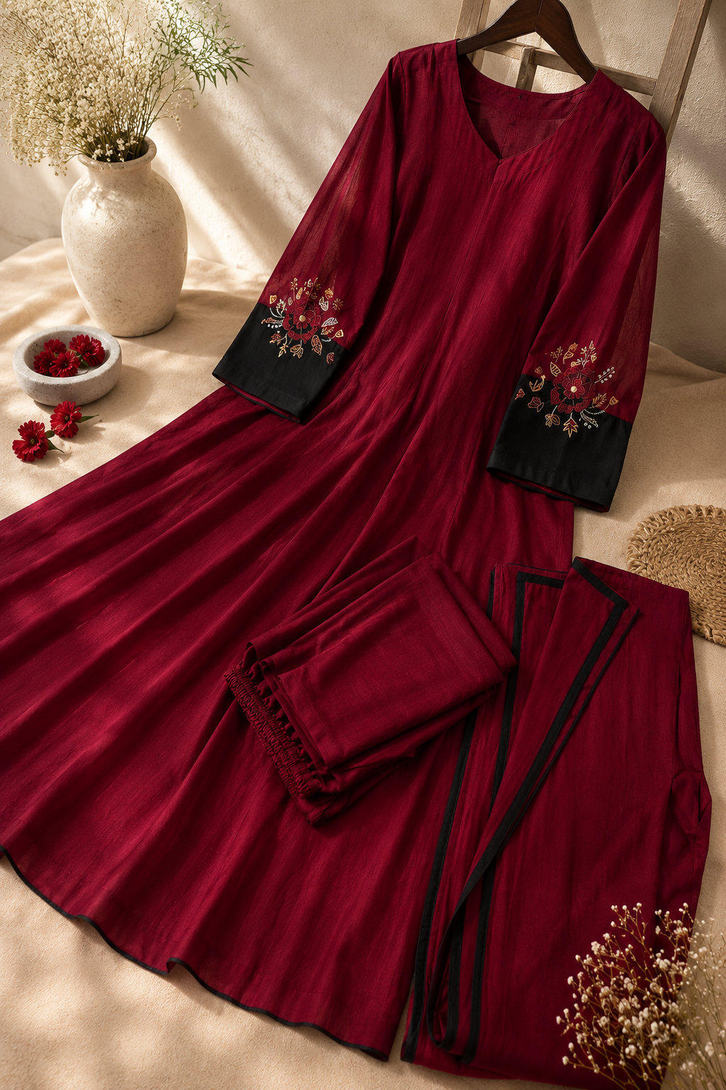 Vichithra Silk Salwar Suit