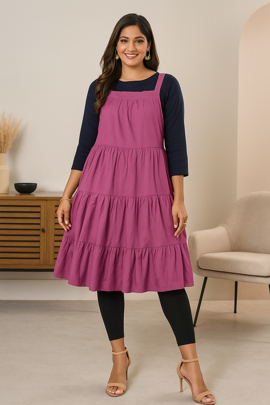 Tiered A-Line Dress for Women