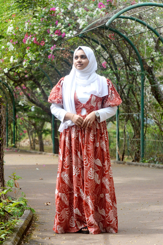 Full-Length Flowy Gown