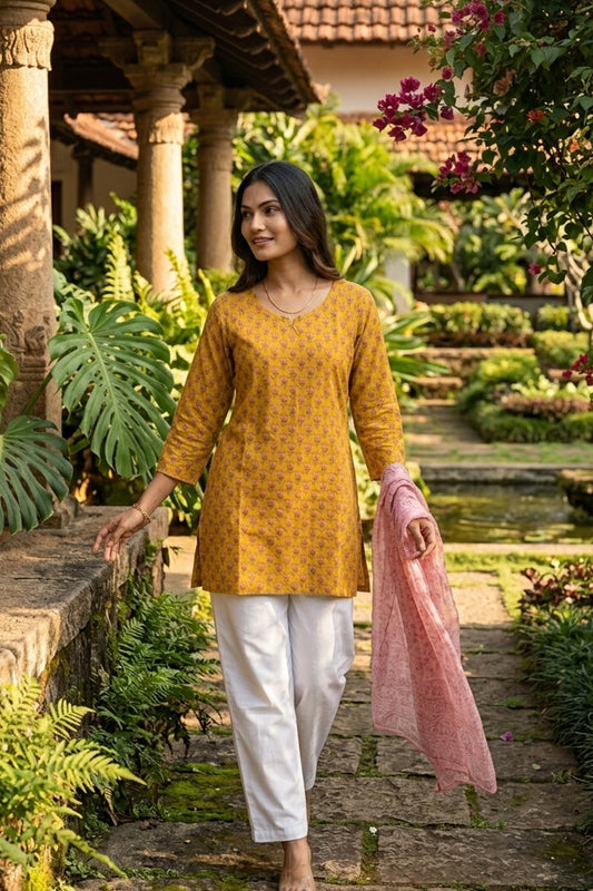 Cotton Short Kurti