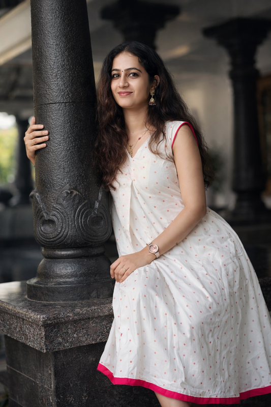 Anarkali-style frock