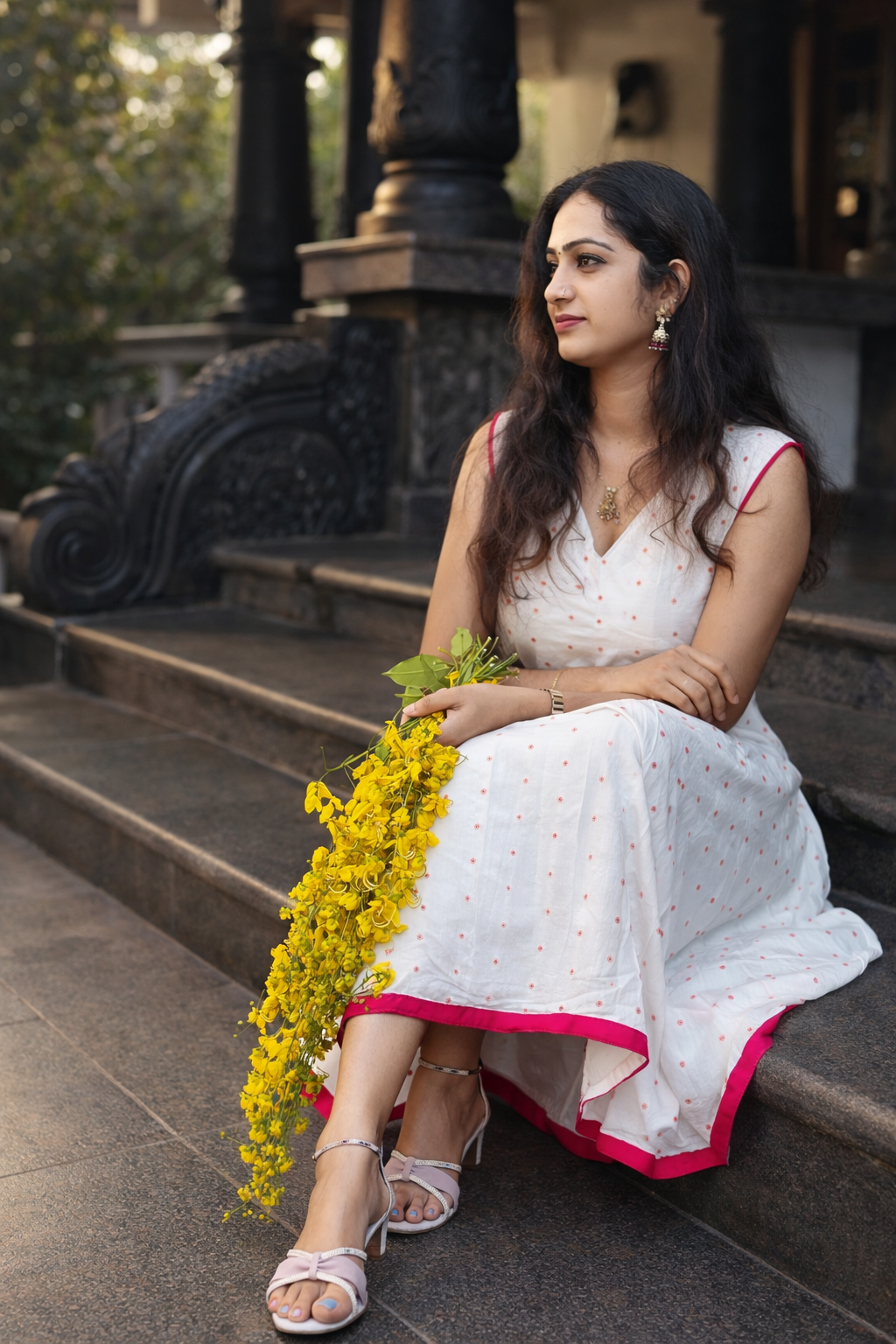 Anarkali-style frock