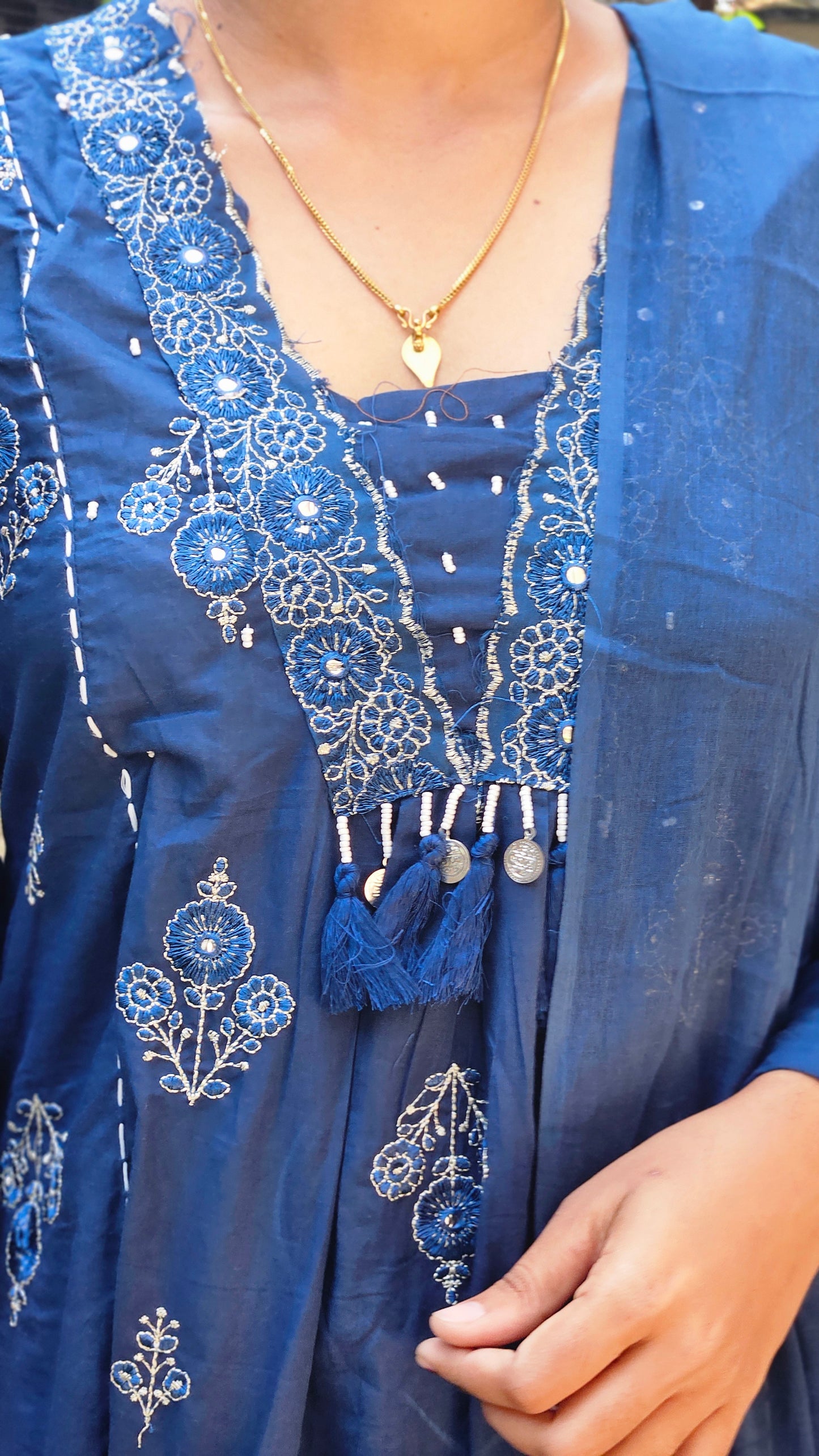 Elegant Cotton Ethnic Suit Set