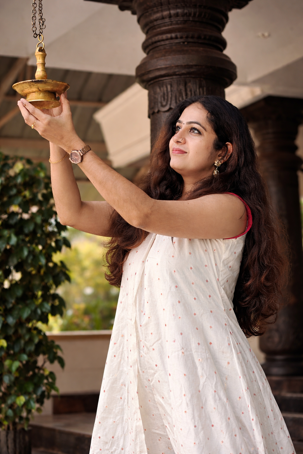 Anarkali-style frock